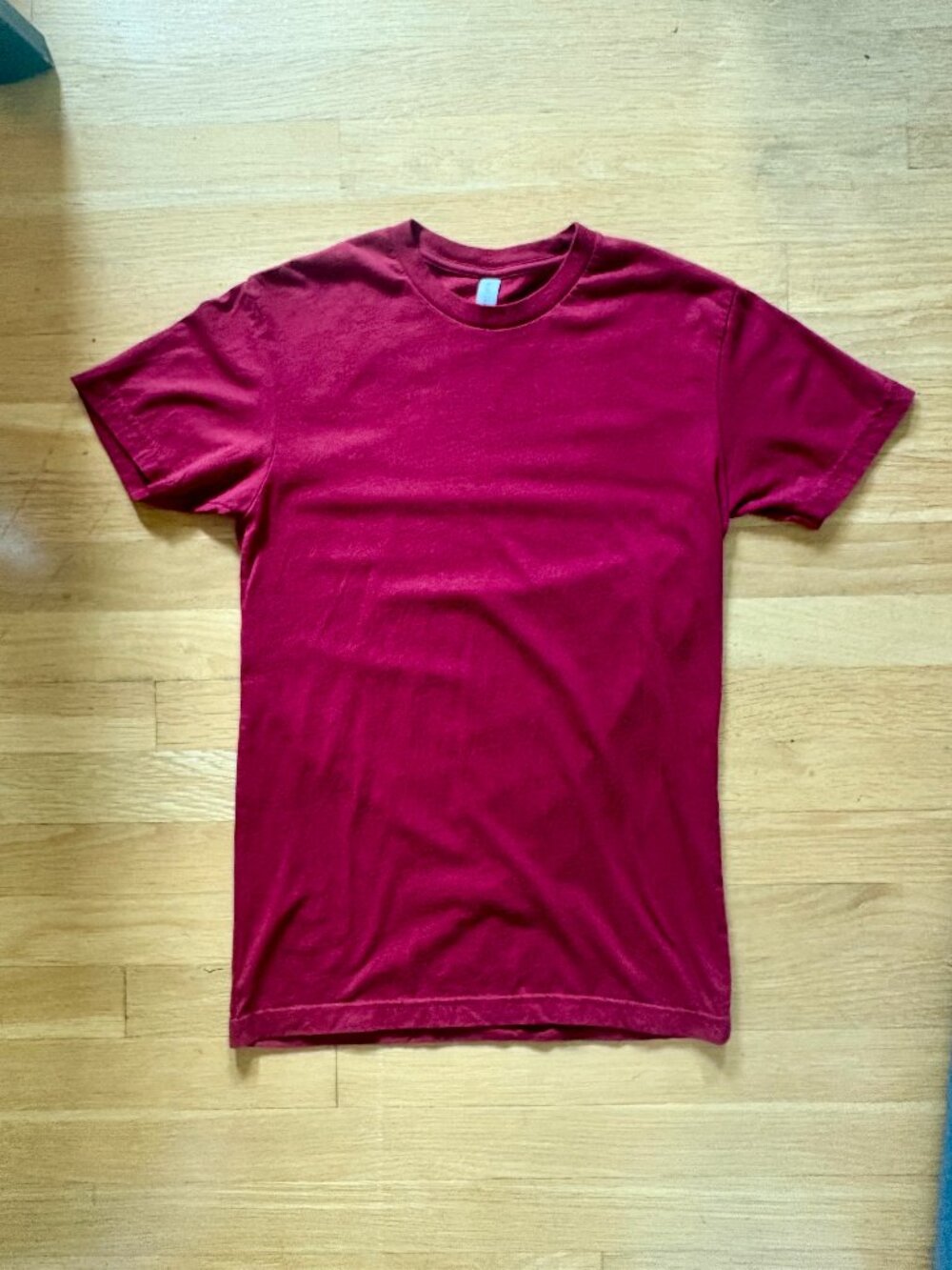 Next Level Apparel Short Sleeve Tee in Deep Red